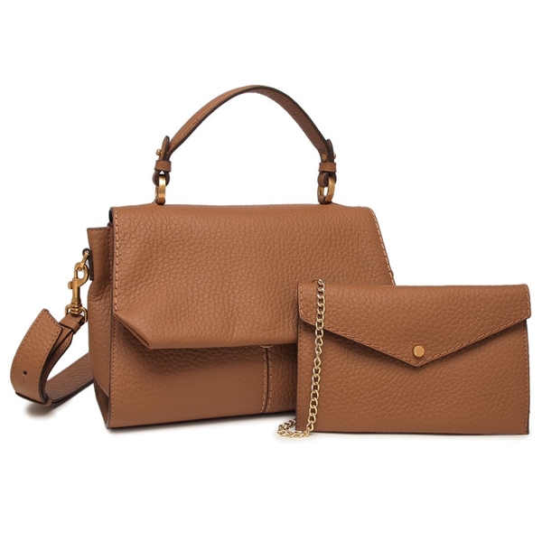 ロリステッラ ハンドバッグ ショルダーバッグ ブラウン レディース LORISTELLA 3018 MURIEL