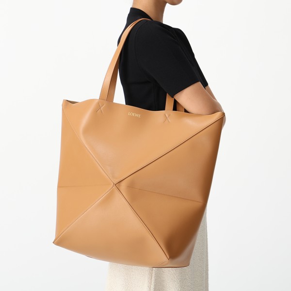ロエベ トートバッグ パズルフォルドトート ブラウン メンズ LOEWE B933Q18X01 2586 A4対応