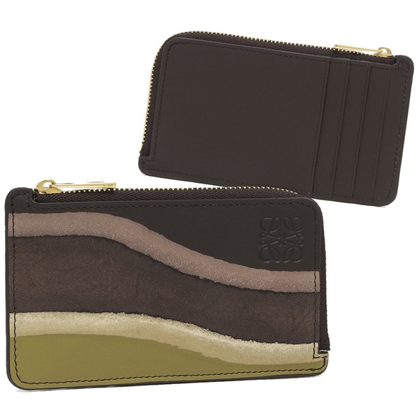 ロエベ フラグメントケース カードケース アナグラム ケース ブラウン メンズ レディース ユニセックス LOEWE C643Z40XA0 0017