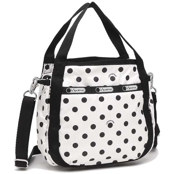 レスポートサック ハンドバッグ ショルダーバッグ スモールジェニー ホワイト レディース LESPORTSAC 8056 D788