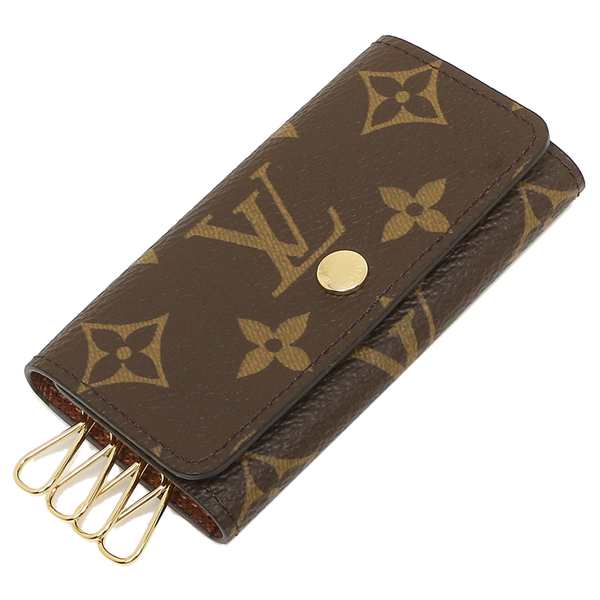 ルイヴィトン キーケース レディース ミュルティクレ4 モノグラム 4連 LOUIS VUITTON M69517 ブラウンの通販は