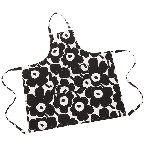 マリメッコ エプロン ピエニウニッコ ホワイト ブラック レディース MARIMEKKO【返品OK】の通販はau PAY マーケット AXES（アクセス）au PAY マーケット店