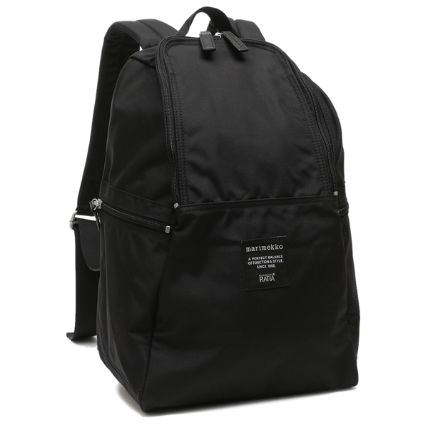 マリメッコ リュック バックパック メトロ ブラック メンズ レディース ユニセックス MARIMEKKO 092518 999 A4対応