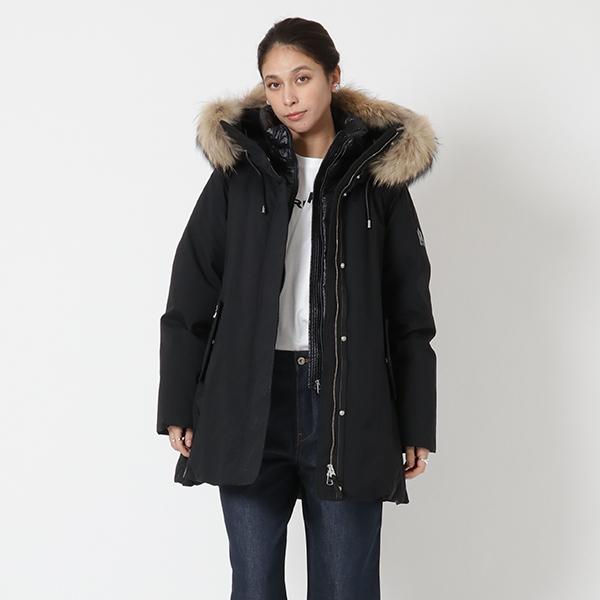 マッカージュ アウター ダウンジャケット コート キンスリー ブラック レディース MACKAGE KINSLEEF C0001 MACKAGE マッカージュ ダウンジャケット KINSLEE-F Down