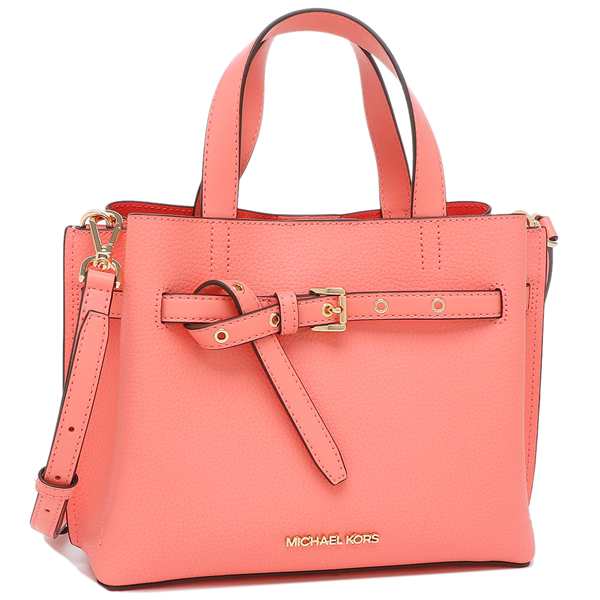 マイケルコース アウトレット ハンドバッグ エミリア ショルダーバッグ ピンク レディース MICHAEL KORS 35F0GU5S5T  GRAPEFRUIT【返品OK｜au PAY マーケット