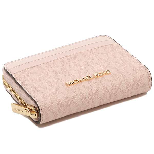 新品】 マイケルコース カードケース コインケース ソフトピンク-