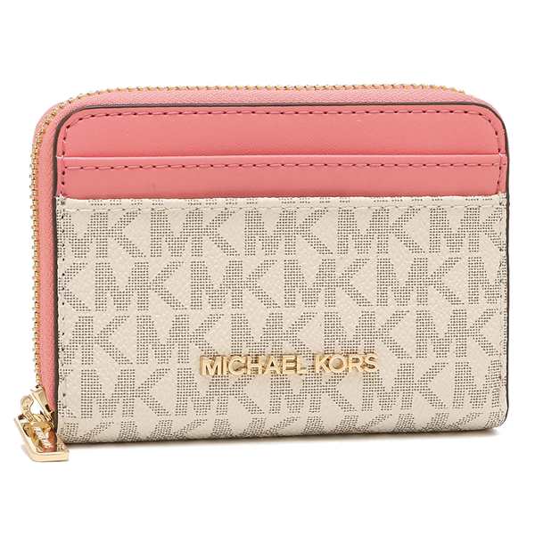 マイケルコース アウトレット カードケース フラグメントケース ジェットセット トラベル ピンク レディース MICHAEL KORS  35H9GTVZ2B TR｜au PAY マーケット