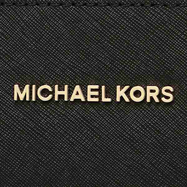 MICHAEL KORS マイケル・コース JET SET TRAVEL 32S4GTVC3L 斜め掛け ショルダーバッグ BLACK　ブラック レディース