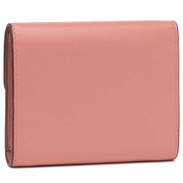 ミュウミュウ 三つ折り財布 ピンク ブラウン レディース MIU MIU