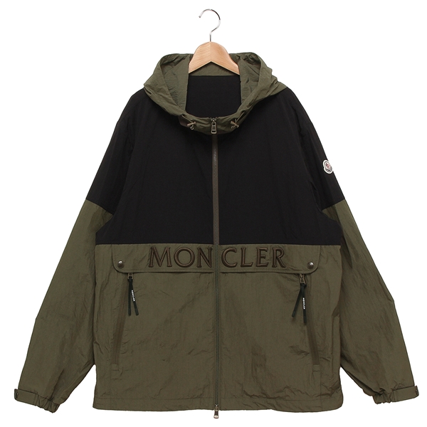 モンクレール ジャケット ジョリー カーキグリーン ブラック メンズ MONCLER 1A00088 59733 99T JOLY JACKET KHAKI BLACK