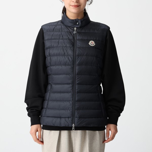 モンクレール ダウンジャケット コート アイジェン ダウンベスト ネイビー レディース MONCLER 1A00091 597YF 778