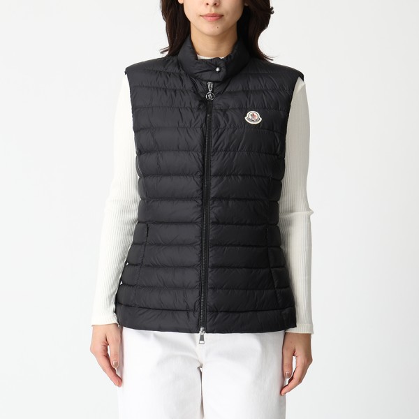 モンクレール ダウンベスト ダウンジャケット コート アイジェン ブラック レディース MONCLER 1A00091 597YF 999