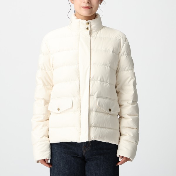モンクレール ダウンジャケット コート ベセット ホワイト レディース MONCLER 1A00119 597WF 038