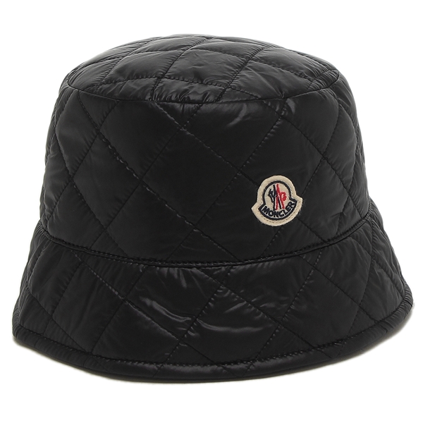 モンクレール 帽子 バケットハット ブラック レディース MONCLER 3B00023 788LD 999の通販は