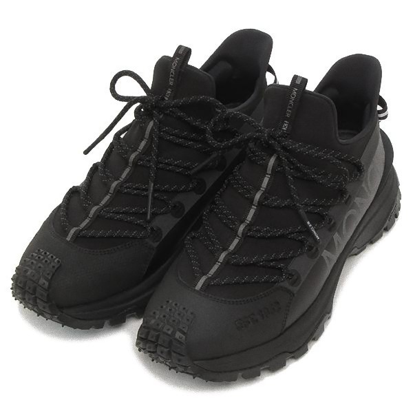 MONCLER スニーカー trail-m3457-999-tg モンクレール スニーカー トレイルグリップ ブラック メンズ