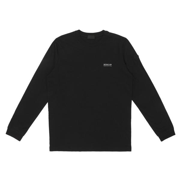 MONCLER Tシャツ カットソー 8D00005 89A17 モンクレール Tシャツ カットソー ブラック メンズ MONCLER