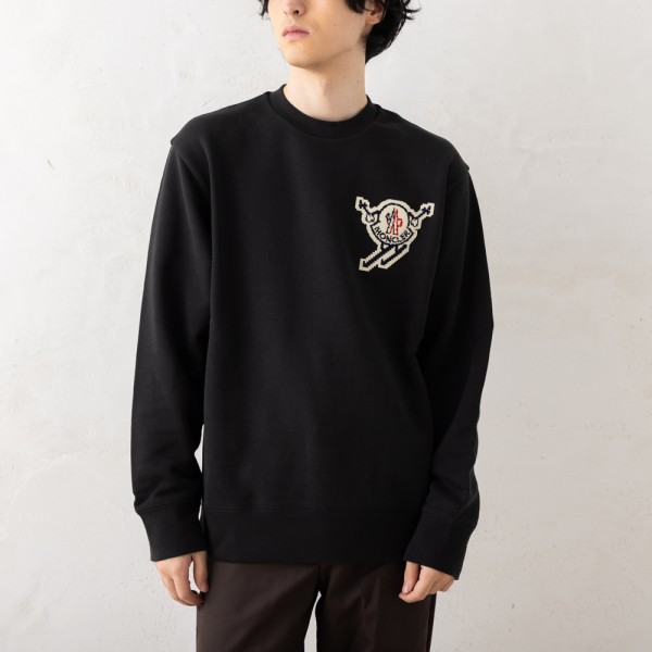 モンクレール スウェット ブラック メンズ MONCLER 8G00016 899V4 998
