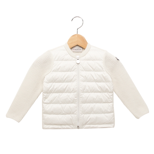 モンクレール ベビー服 カーディガン ホワイト ベビー MONCLER 9B00005 M1241 P00の通販は