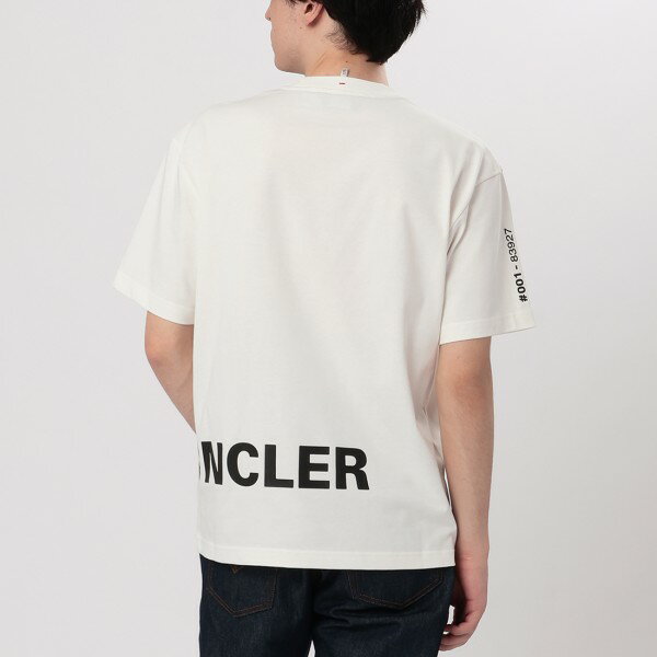 モンクレール Tシャツ カットソー GRENOBLE グルノーブル ホワイト メンズ MONCLER 8C0000 8392 041の通販は