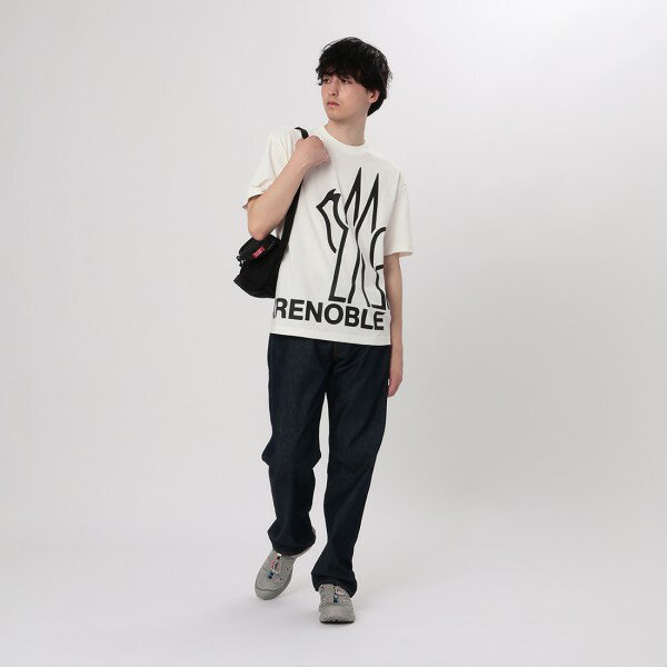 モンクレール Tシャツ カットソー GRENOBLE グルノーブル ホワイト メンズ MONCLER 8C0000 8392 041の通販は