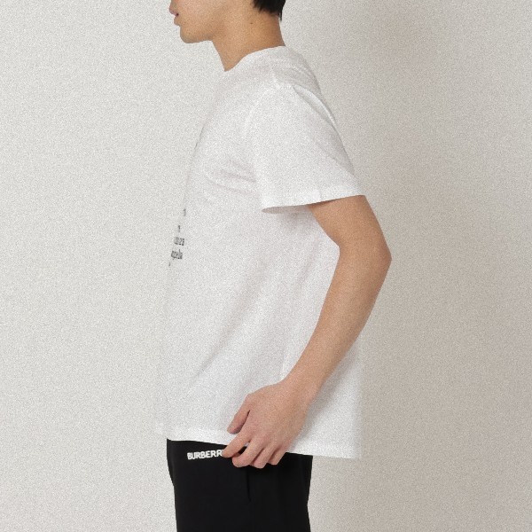 メゾンマルジェラ Tシャツ 半袖カットソー トップス ホワイト メンズ