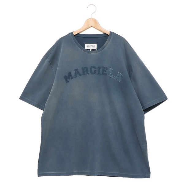 メゾンマルジェラ Tシャツ 半袖カットソー トップス ブルー メンズ Maison Margiela S50GC0685 469【返品OK】 日本国産 
