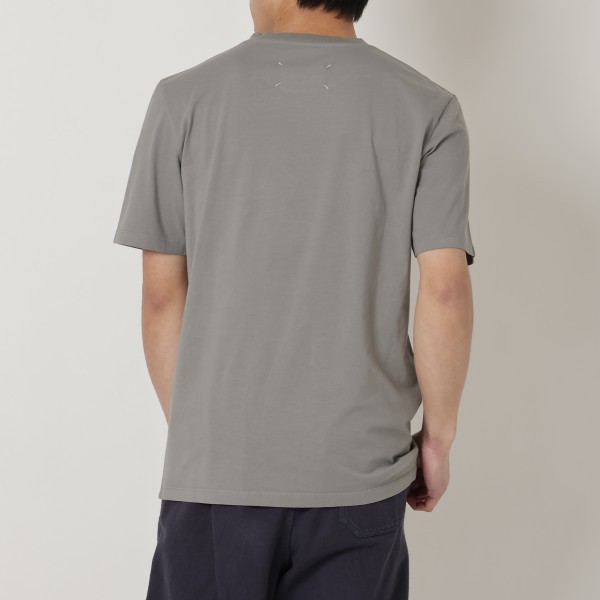 メゾンマルジェラ Tシャツ 半袖カットソー トップス グレー メンズ