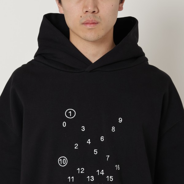 Maison ショップ Margiela マルジェラ 黒 ブラック エイズパーカー P2