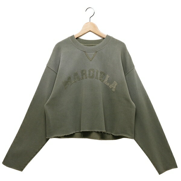 メゾンマルジェラ スウェットシャツ トップス プルオーバー カーキ レディース Maison Margiela S51GU0123 S25580 740【返品OK】 メゾンマルジェラ スウェットシャツ トップス プルオーバー カーキ