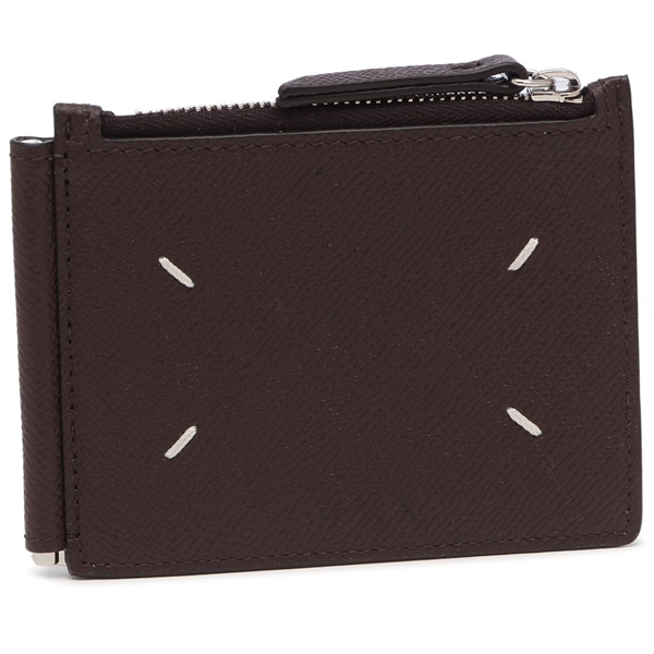 メゾンマルジェラ 小銭入れ ケース 二つ折り財布 4ステッチ ワインレッド メンズ Maison Margiela SA1UI0018 P4745 T2358