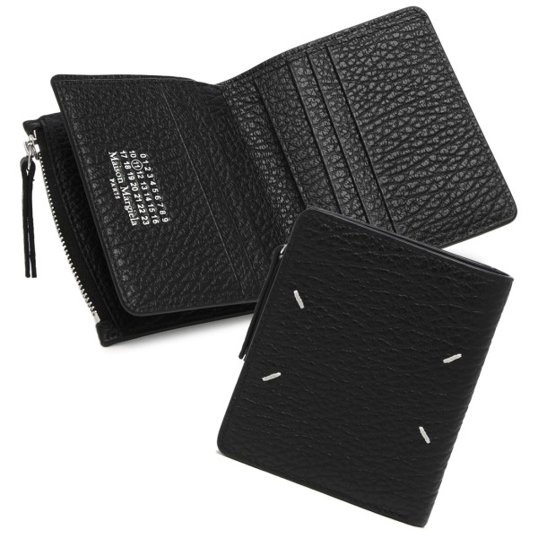 メゾンマルジェラ 二つ折り財布 ミニ財布 ブラック メンズ レディース Maison Margiela SA1UI0023 P4455 T8013