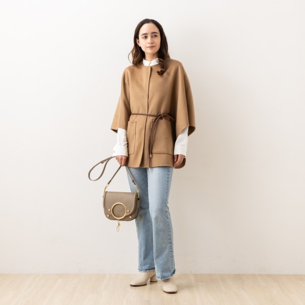 マックスマーラ コート ゼビオ Max Mara カシミア ベージュ レディース Max Mara ZEBIO 2424736102600 068