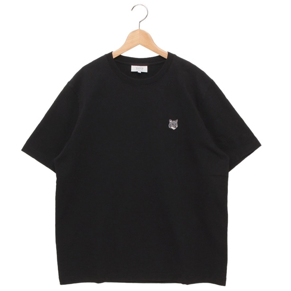 メゾンキツネ Tシャツ カットソー フォックスヘッド ブラック メンズ MAISON KITSUNE PM00108 KJ7025 P199
