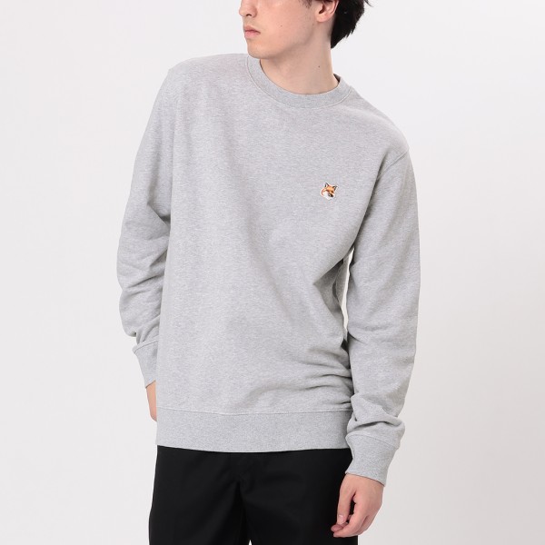 メゾンキツネ スウェット グレー メンズ MAISON KITSUNE LM00301 KM0001 H120