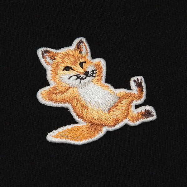 メゾンキツネ スウェット チラックス フォックス ブラック メンズ