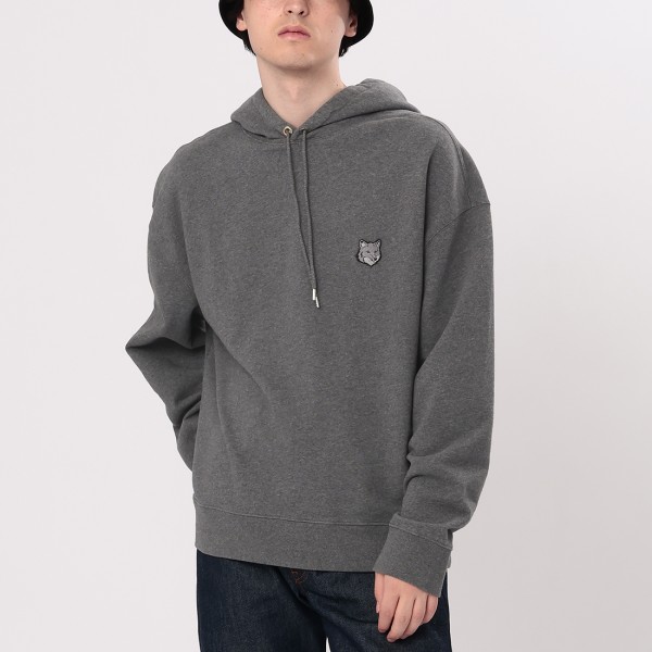 メゾンキツネ SWEATSHIRTS グレー メンズ MAISON KITSUNE LM00705KM0001 H170の通販は 38,800円