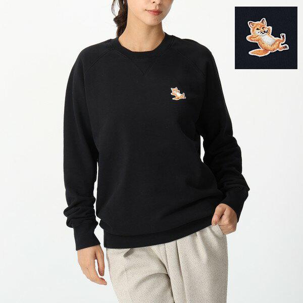 メゾンキツネ スウェット チラックス フォックス メンズ MAISON KITSUNE GU00342 KM0002 CHILLAX FOX CLASSIC SWEATSHIRT