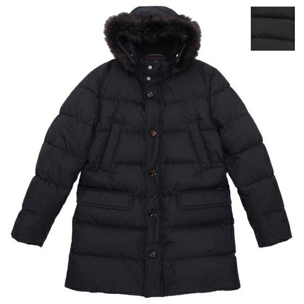 ムーレー ダウンジャケット コート バルビエリ フード付き BARBIERI WK メンズ MOORER MOUPA15 ダウンコート