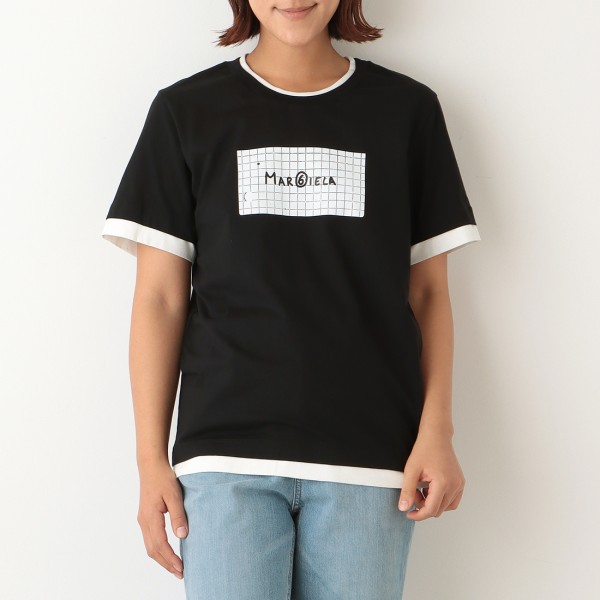 ブラック/12Y/Tシャツ/MM6MaisonMargiela/ marifa.stores.sa