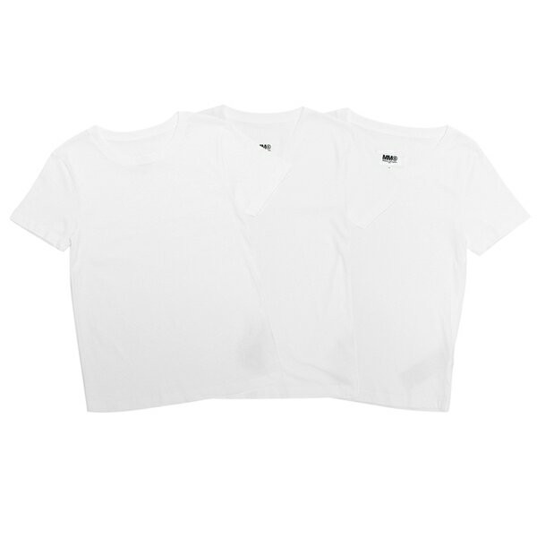 エムエムシックス メゾンマルジェラ Tシャツ 半袖カットソー トップス ホワイト レディース MM6 Maison Margiela  S52GC0280 S24405 100 3枚セット の通販はau PAY マーケット - AXES（アクセス）au PAY マーケット店 | au  PAY マーケット－通販サイト