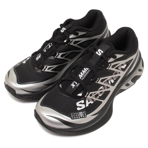 エムエムシックス メゾンマルジェラ スニーカー SALOMON XT サロモン コラボ ブラック シルバー レディース MM6 S59WS0243 P6303 HB049