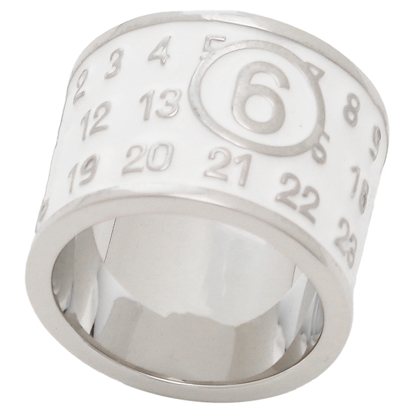 エムエムシックス メゾンマルジェラ 指輪 リング ナンバリングロゴ  