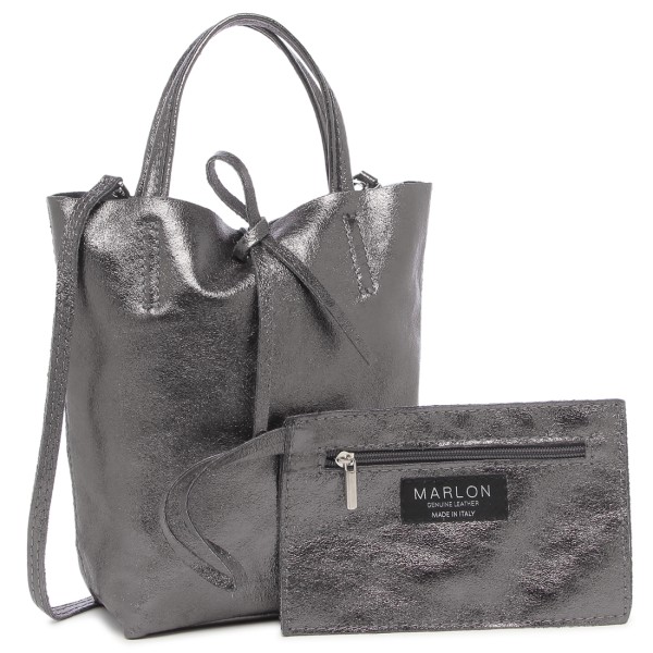マーロン ハンドバッグ ショルダーバッグ ブラック レディース MARLON BS0006 L020