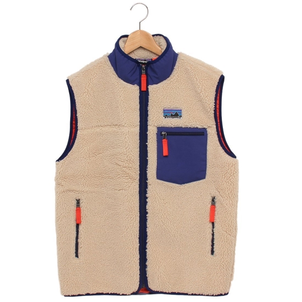 パタゴニア ブルゾン PATAGONIA メンズ クラシック レトロX ベスト ボアフリース ベージュ メンズ MS CLASSIC RETRO-X VEST 23049 DNAT