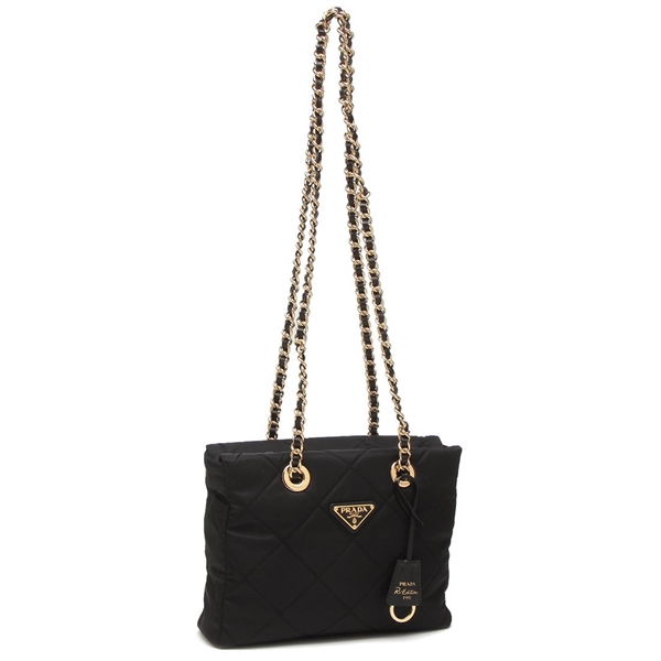 プラダ トートバッグ リナイロン ブラック レディース PRADA 1BG468 2AOS F0002 VCOOの通販は