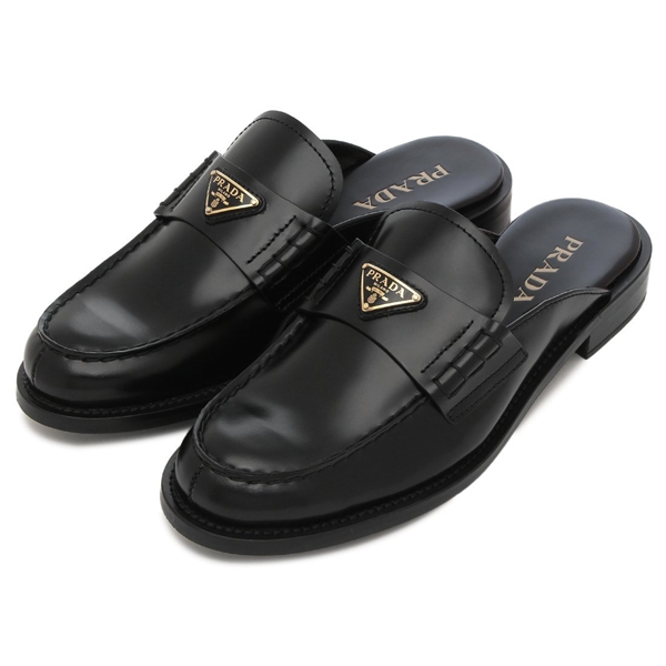 プラダ サンダル ミュール ブラック レディース PRADA 1D030O 055 F0002 F020