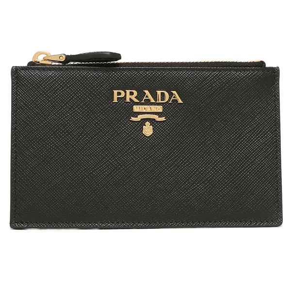 プラダ カードケース フラグメントケース サフィアーノマルチカラー コインケース ブラック ピンク レディース PRADA 1MC086 ZLP  F061H【｜au PAY マーケット