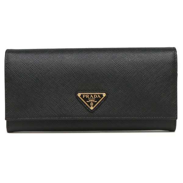 プラダ 財布 長財布 PRADA 1MH132 QHH F0002 ネイビー レディースの