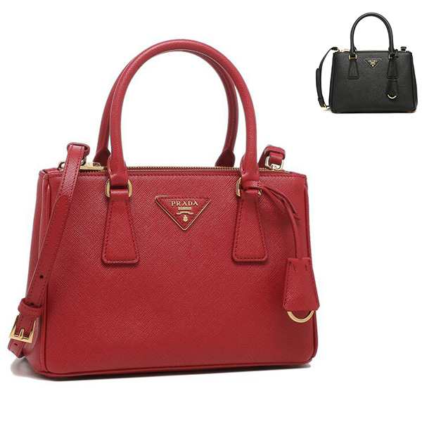 プラダ バッグ ハンドバッグ ショルダーバッグ ガレリア サフィアーノ ミニバッグ レディース PRADA 1BA896 NZV OOO SAFFIANOの通販は