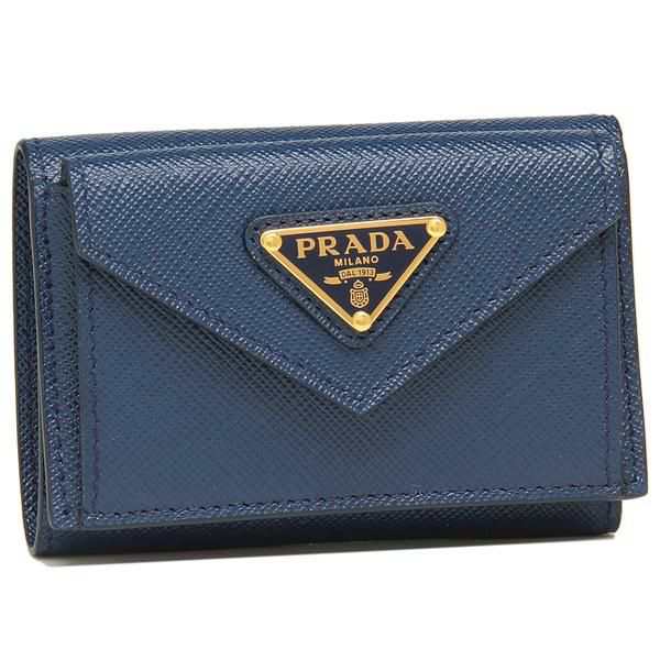 プラダ 財布 三つ折り財布 ミニ財布 レディース PRADA 1MH021 QHH